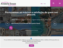 Tablet Screenshot of anabelasousa.com